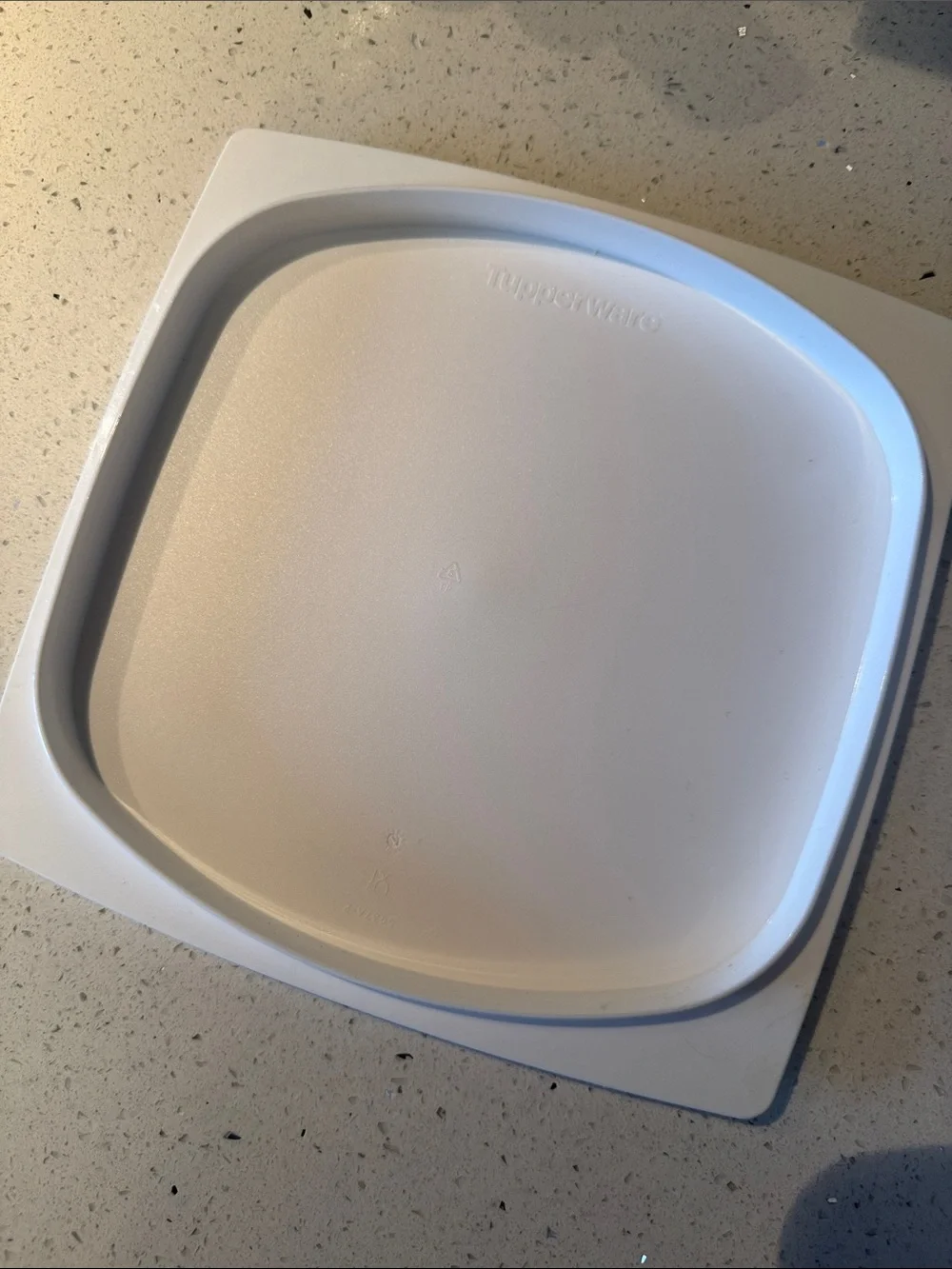 Tupperware covered cheese